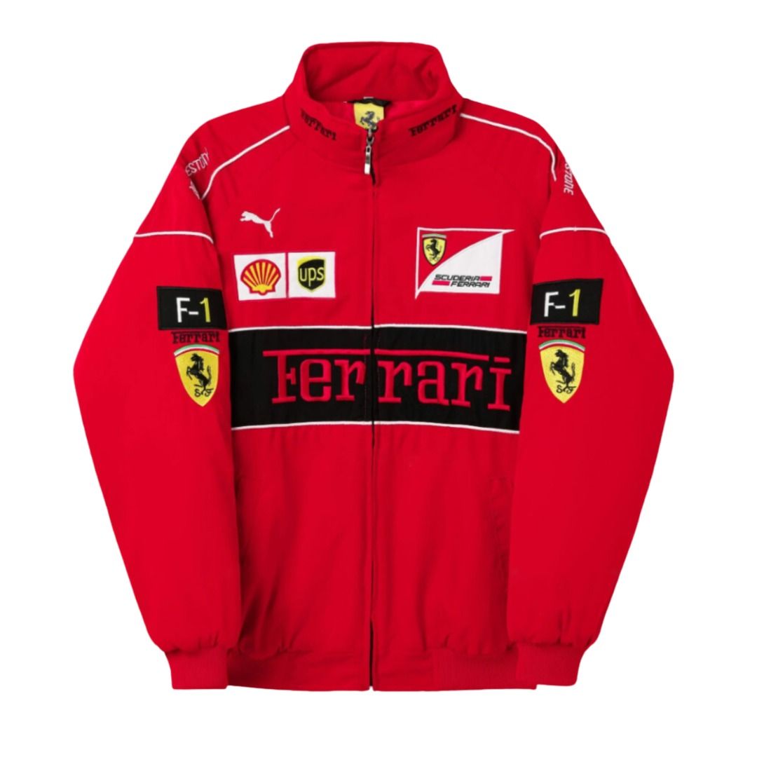 Ferrari F1 Vintage Jacket - Track Style