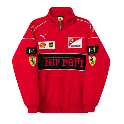Ferrari F1 Vintage Jacket - Track Style